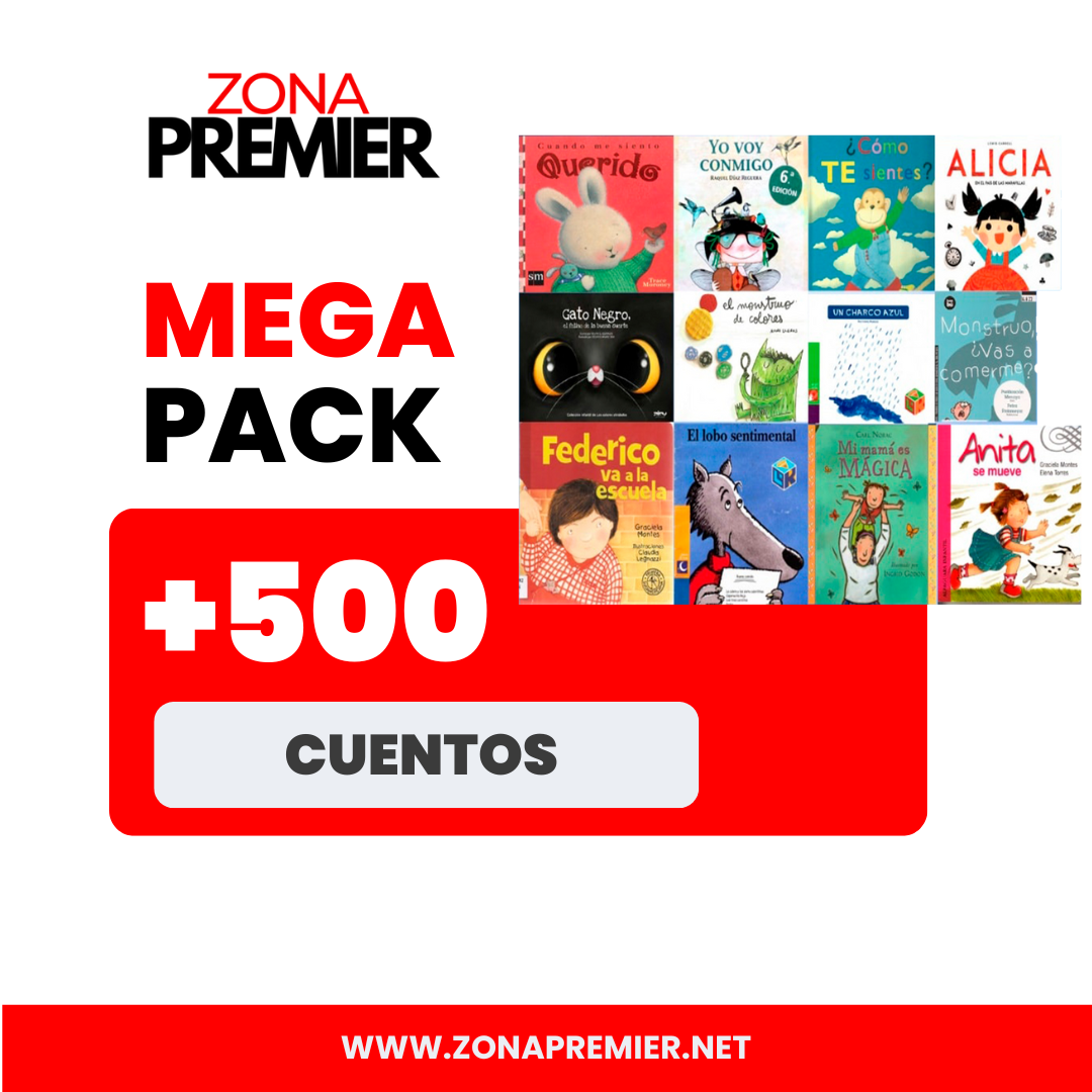 MEGA PACK 500 CUENTOS INFANTILES